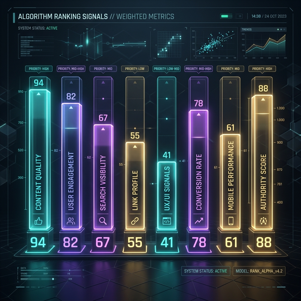 The ranking signals in X's algorithm, and what each one is worth